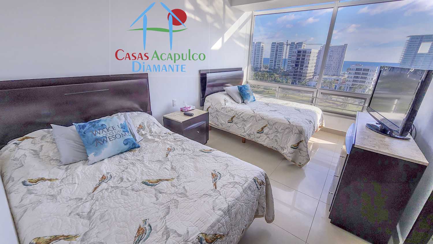 Laguna Aqua 1001 y 1002 - Recámara dos 1